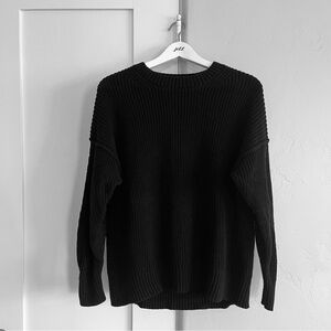 🤍 euc | ae | cozy chunky 100% cotton sweater